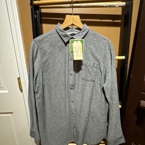 Woolrich Women’s Charcoal Button-Down Shirt